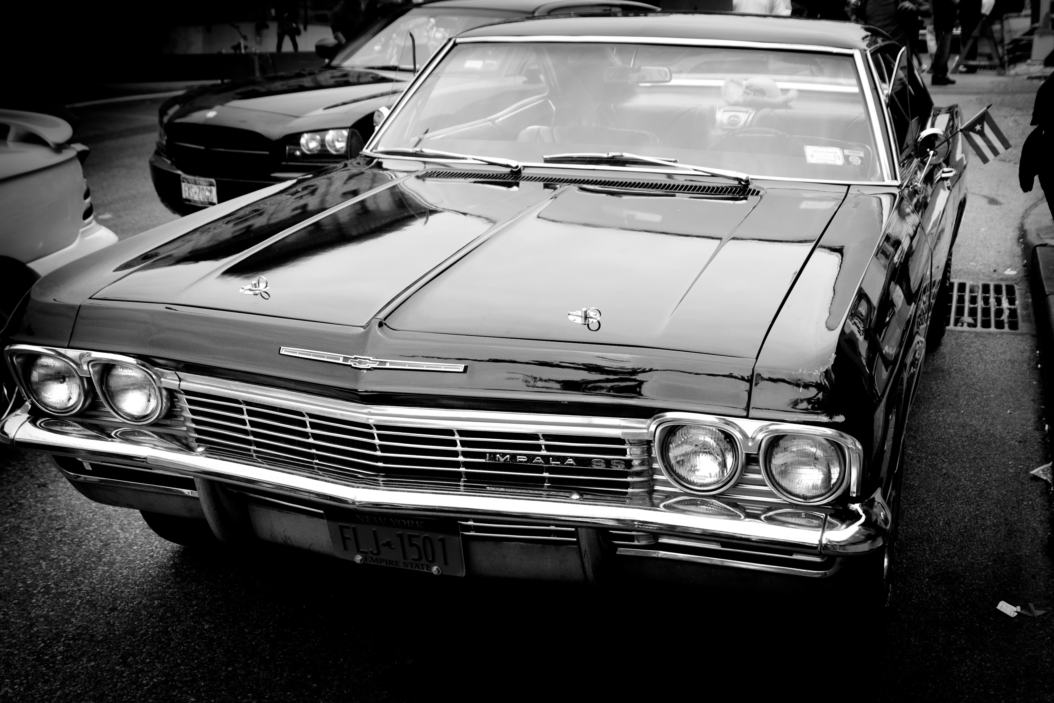 Vintage car, Brooklyn, NY